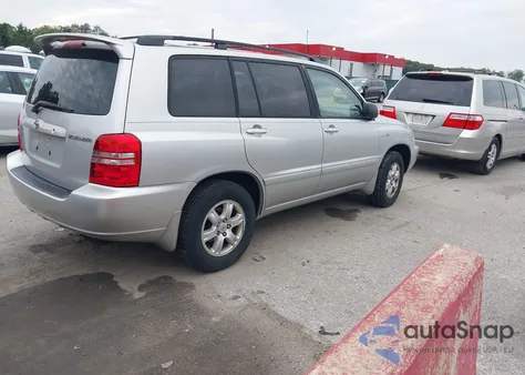 2002 Toyota Highlander Limited V6 z USA, uszkodzony, nr VIN JTEGF21A020047494